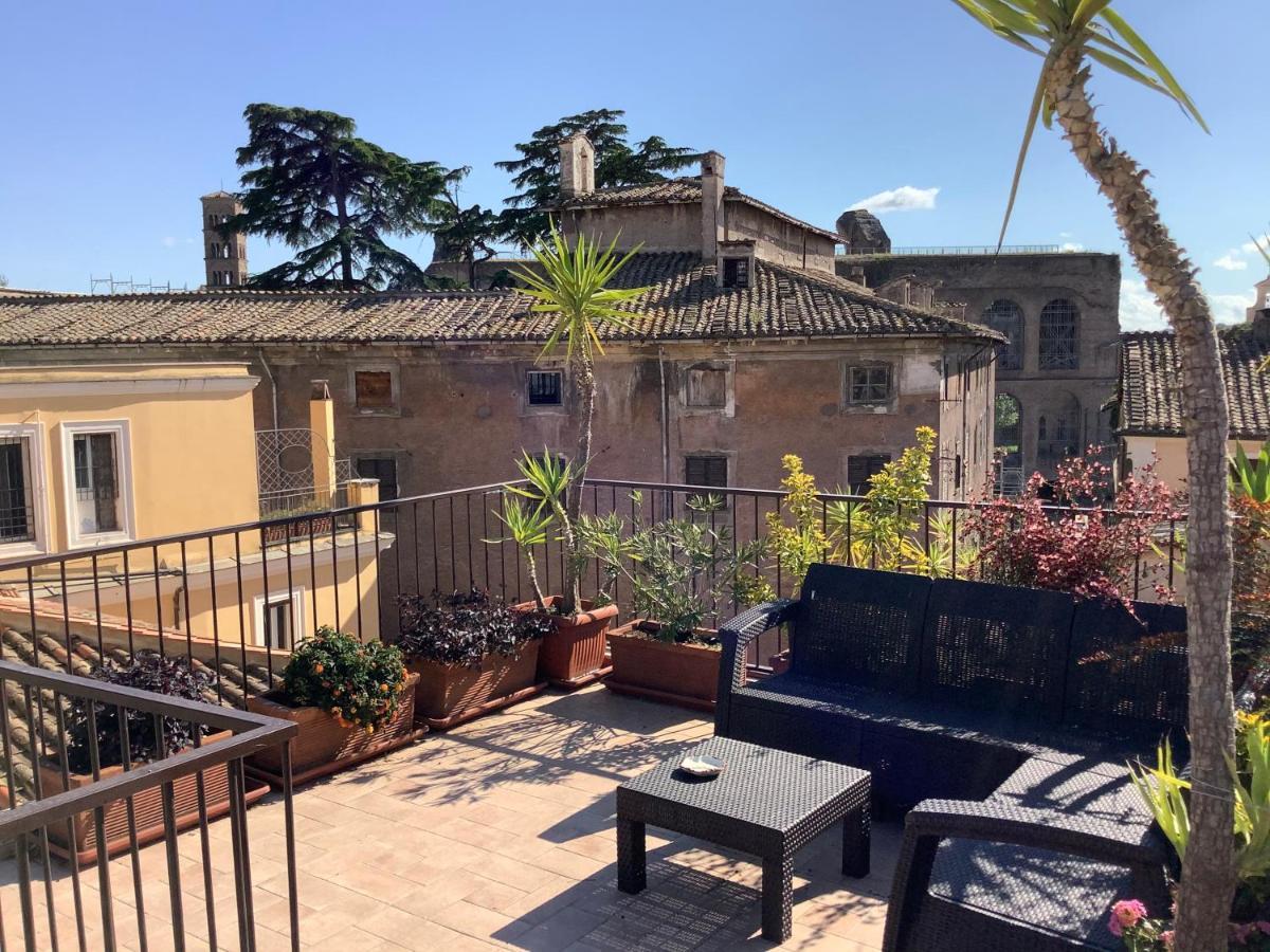 Frangipane 31 Monti Terrace Apartment Rome Bagian luar foto